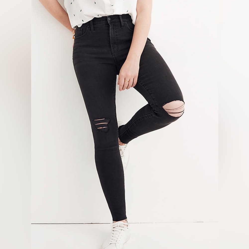 Madewell 9” Mid-Rise Skinny jean 28 tall